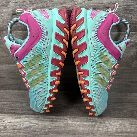Adidas Vigor TR 4 Trail Green Pink Womens US Size 8.5 D74004 Running Shoes - Picture 7 of 10